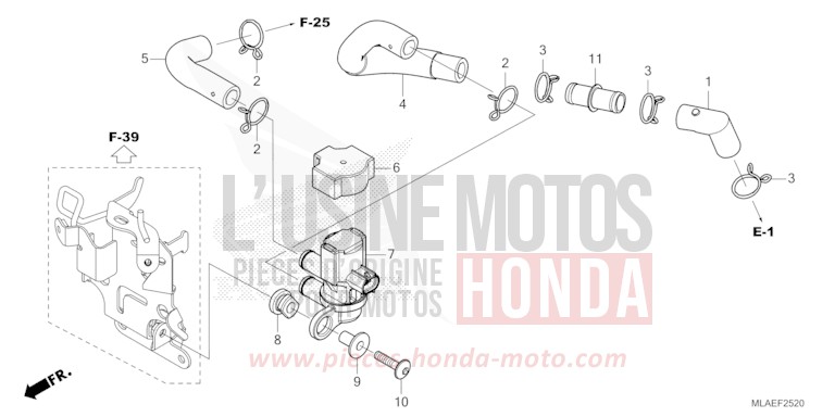 LUFTEINBLASMAGNETVENTIL von CMX 1100 "Rebel" GLINT WAVE BLUE METALLIC (B197) von 2024